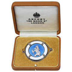 Saint Christopher Enamel Talisman by Asprey