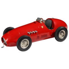 Vintage Ferrari Tinplate Toy by Toschi of Milan