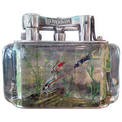 Alfred Dunhill 'Aquarium' Table Lighter