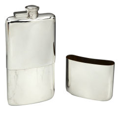 Vintage Giant Hipflask by James Dixon and Sons.