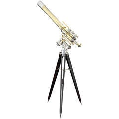 Steel and Brass Telescope by Unitron 2