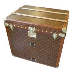 Vintage 'Cube' trunk by Louis Vuitton, circa 1930s