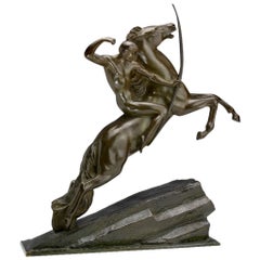 Archer Moderniste Bronze par Lemo