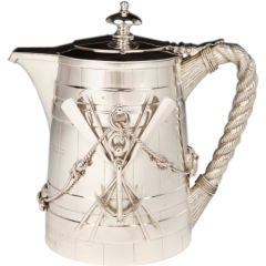 Sterling silver tankard by Bigelow, Kennard & Co.