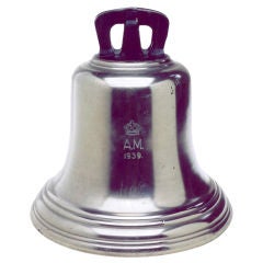 Vintage World War II Royal Air Force 'scramble' bell, 1939