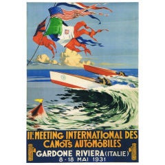 Original 
Meeting International de Canots Automobiles
, 1931