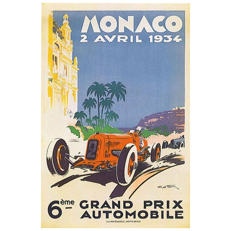 Original poster by Geo Ham (Georges Hamel, French 1900-1972).