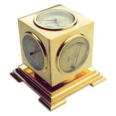 Vintage ‘Cube’ time piece by Hermès.