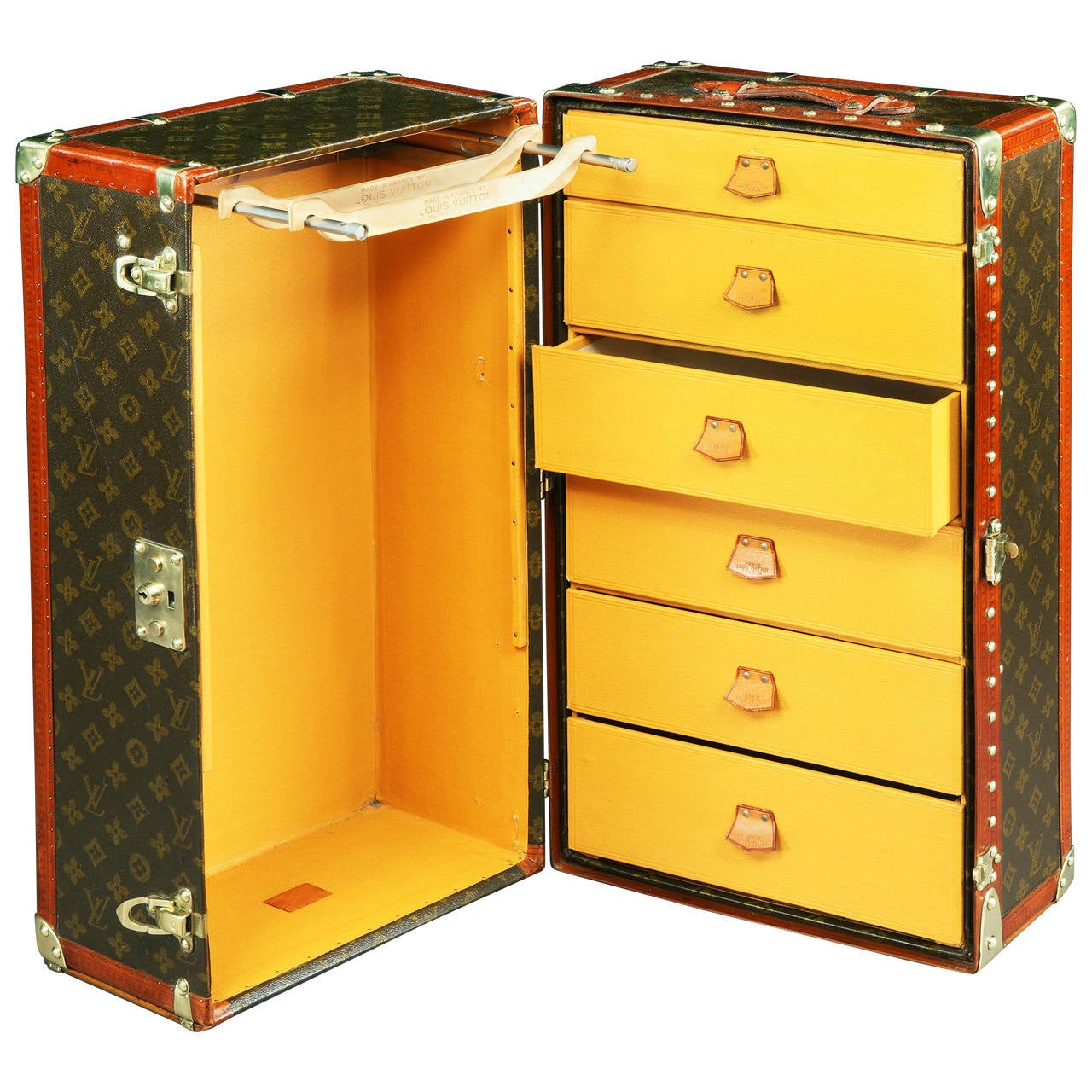Miniature &#39;Malle Armoire&#39; by Louis Vuitton, 1925 at 1stdibs