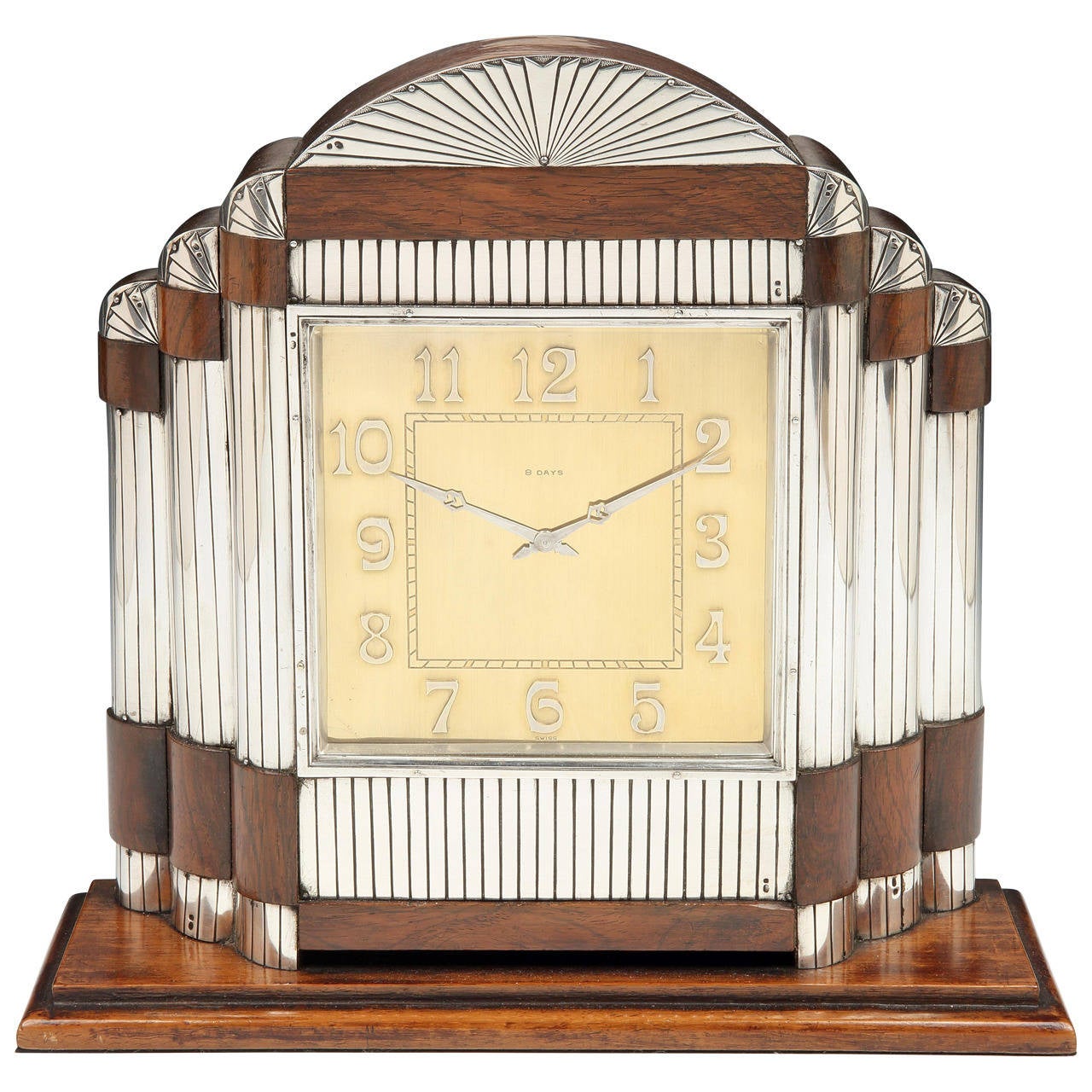 Art Deco Mantel Clock at 1stdibs
