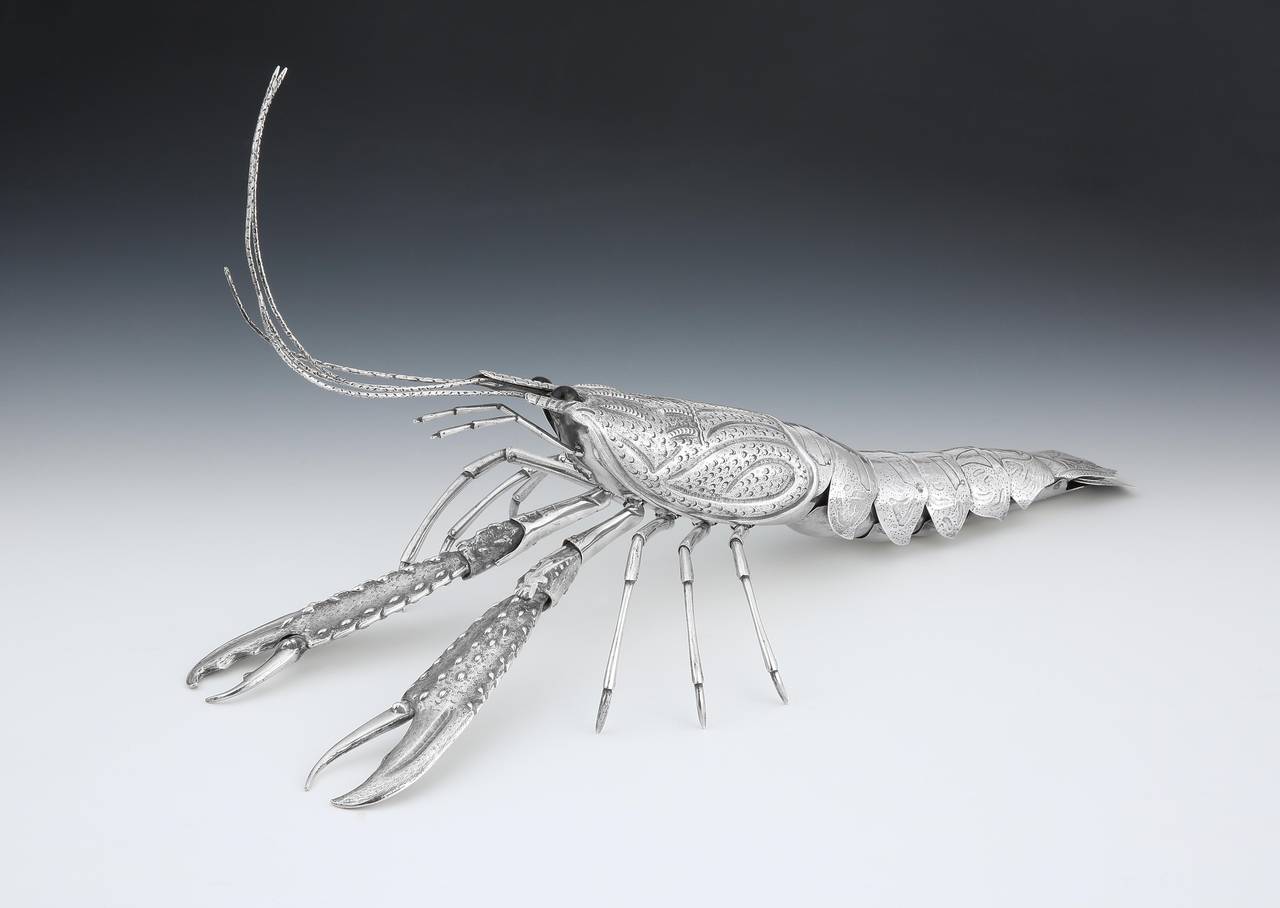Portuguese Articulated Silver Lobster