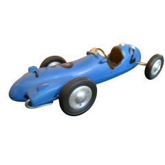 Vintage 'Deutsch-Bonnet Blue' pylon racer, c. 1950