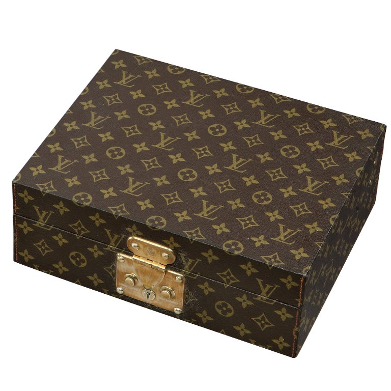 'Monogramme' pattern humidor by Louis Vuitton, 2010 at 1stDibs