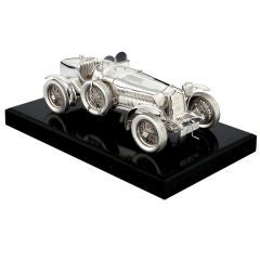 Vintage 1932 Alfa Romeo Tipo 8c 'Monza' model by Theo Fennell, 1987