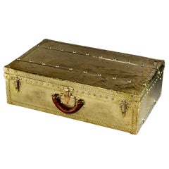 Rare All-Brass 'Explorer's Suitcase' by Louis Vuitton, c. 1910