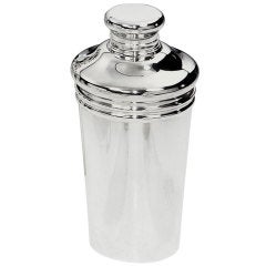 Vintage Sterling Silver cocktail shaker by Tiffany & Co, c. 1930