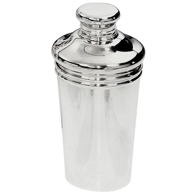 Sterling Silver cocktail shaker by Tiffany & Co, c. 1930
