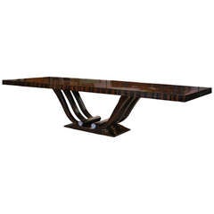 Palisander Art Deco Dining Table
