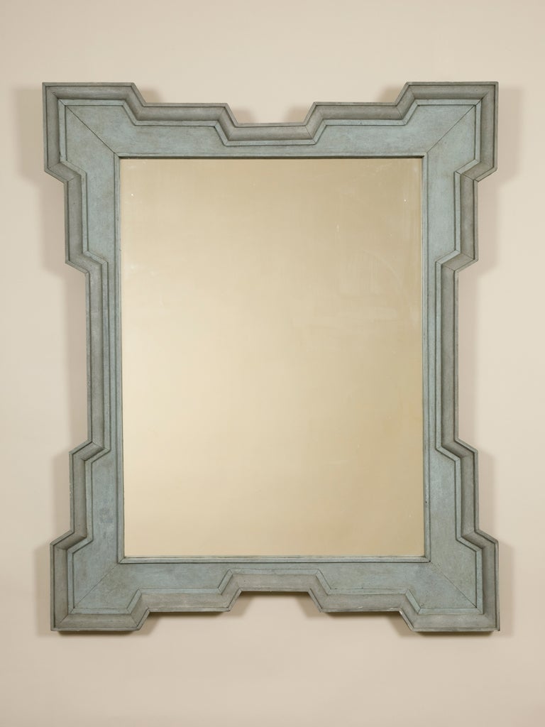 19th Century Painted Mirror