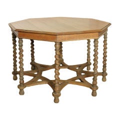 Arts and Crafts Oak Centre Table