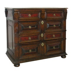 Charles II chest of drawers
