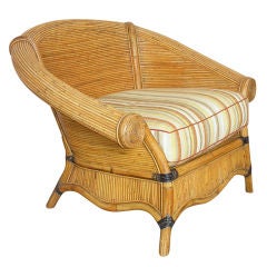 1950's caned bergere