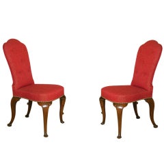 A pair of Jansen side chairs