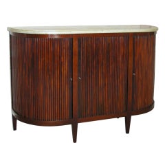 Dutch tambour cupboard
