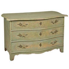 Swedish painted chect of drawers