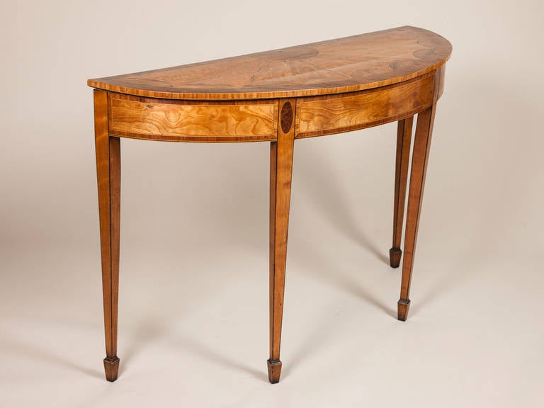 Demilune Side Table