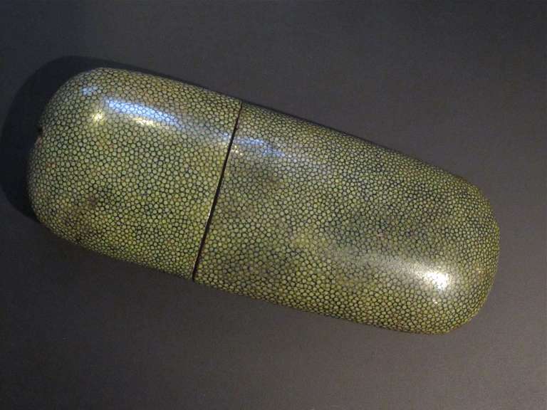 18 Century Knive and chopstick set and Pair of reading glasses.