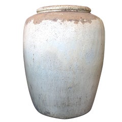 Large Old Ceramic Jar  1850 - 1900 A.D.