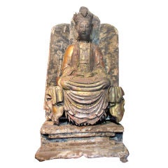 Gilded Statue of Guan Yin