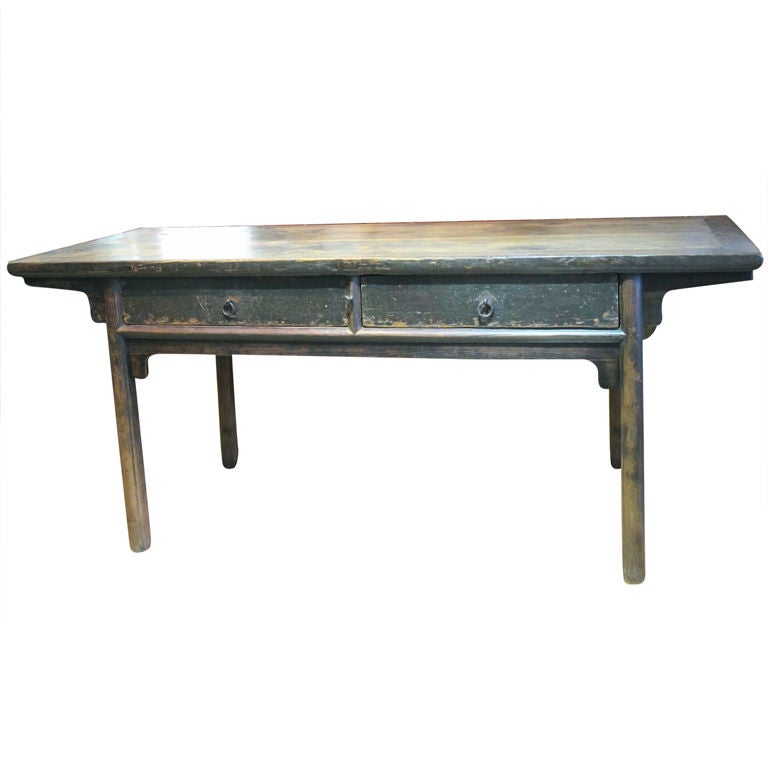 Painting table of an artist