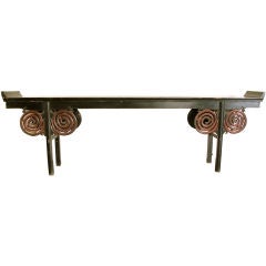 Extra wide (117") Chinese Deco table