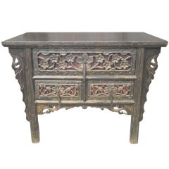 A 18th Century elmwood from ShanShi Province. Original Condition