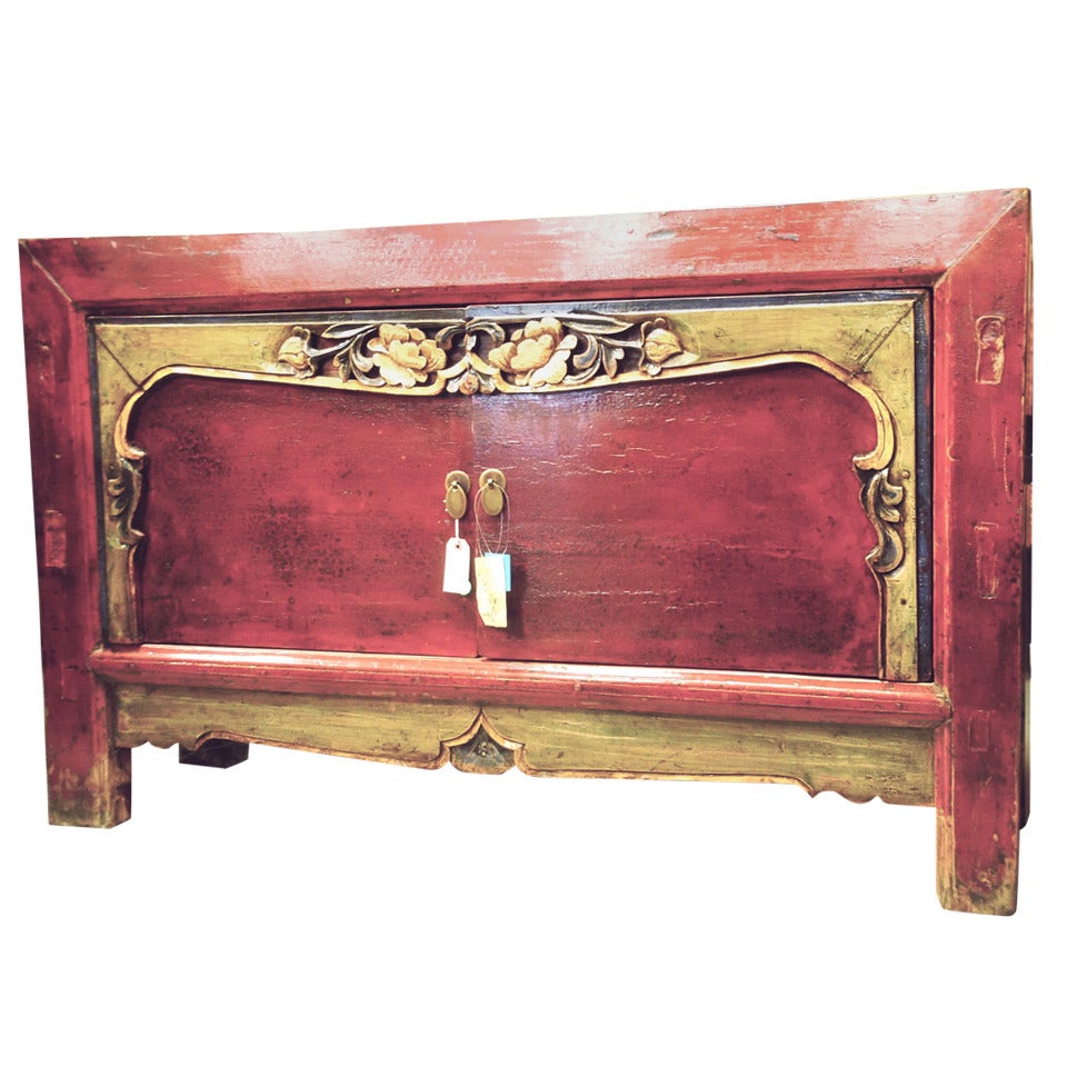 Low cabinet from Hebei Province, China (North of Beijing) For Sale