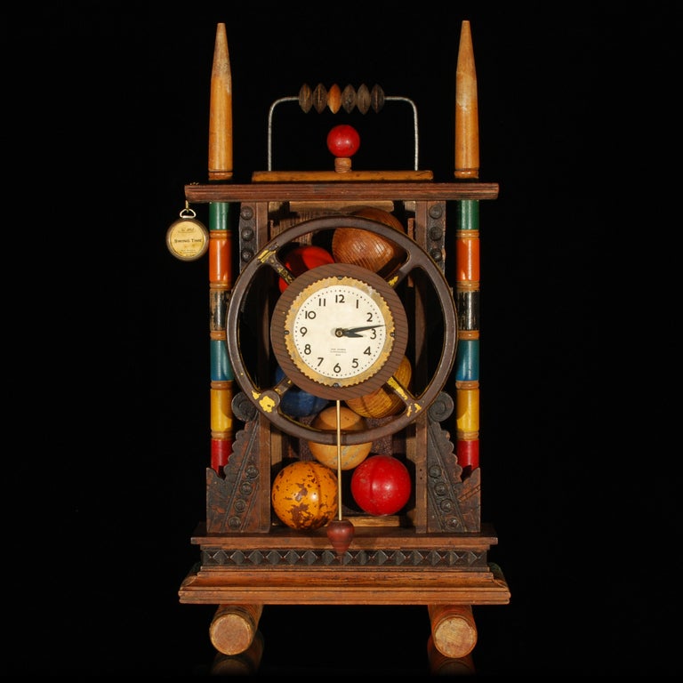 American Swing Time Vintage Clock