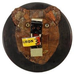 Folk Art Bear Mount
