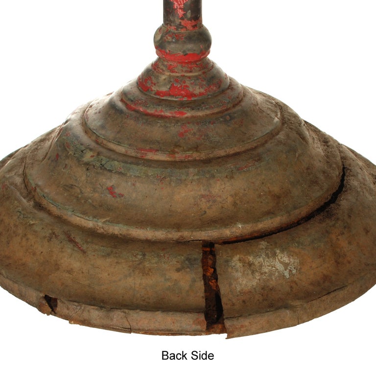 Antique Round Coat or Belt Rack 4