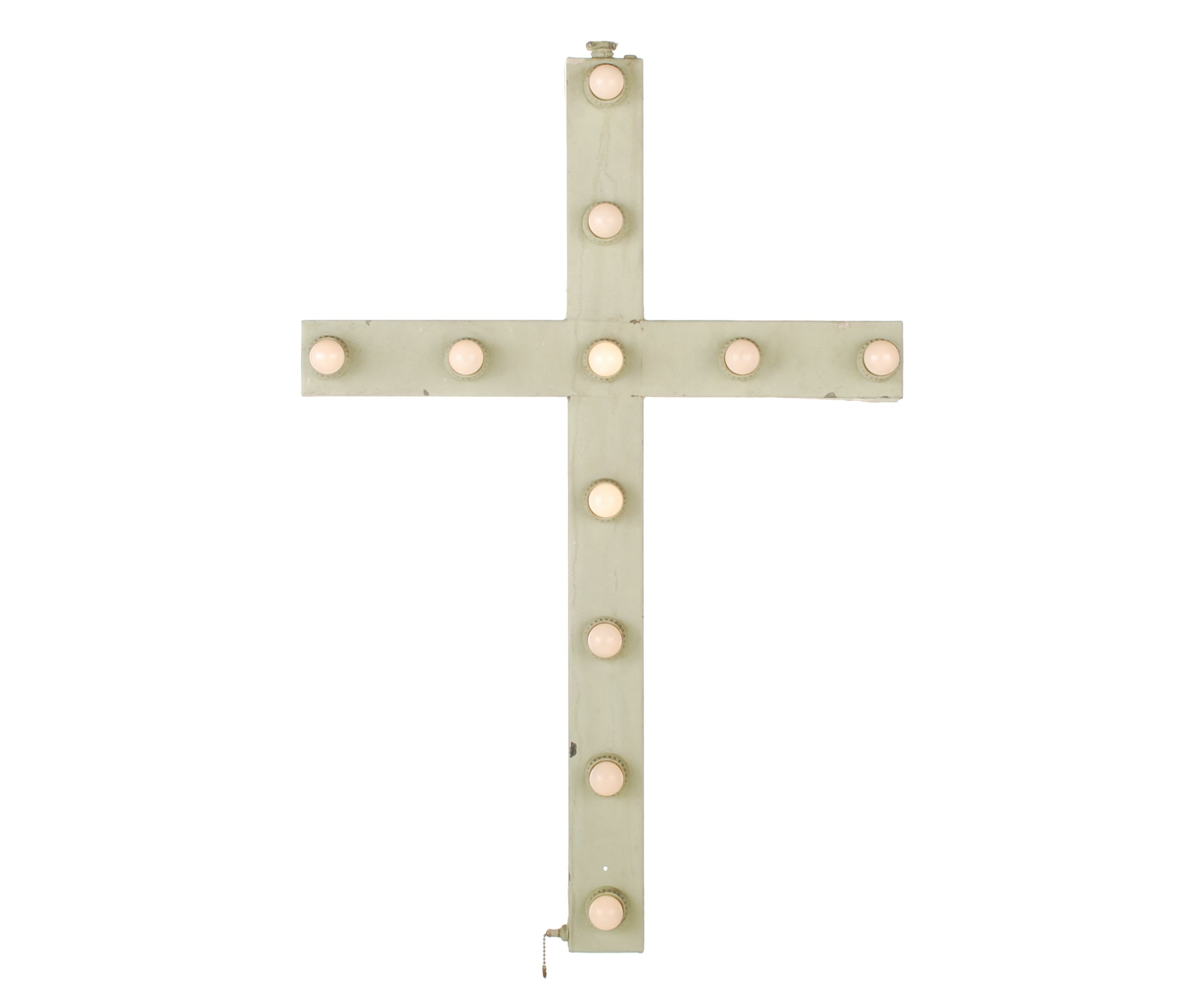 Lighted Church Cross