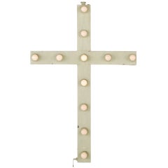 Lighted Church Cross
