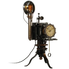 Vintage Deco Vision Camera Clock