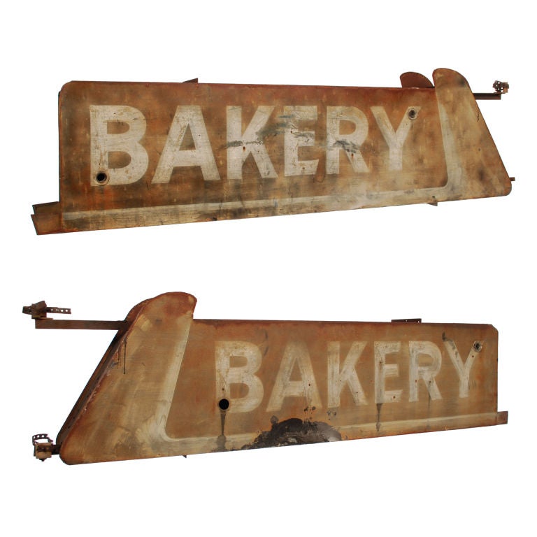 American Vintage Bakery Sign - Double Sided Neon Can