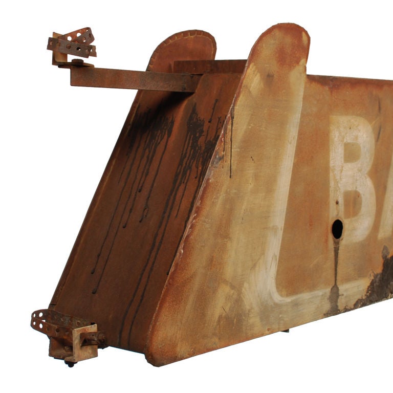 Mid-20th Century Vintage Bakery Sign - Double Sided Neon Can