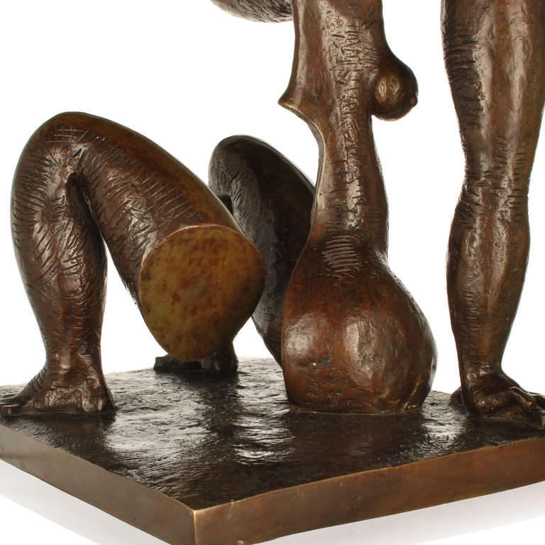 Surrealist Nude Female Bronze Sculpture by Mexican Artist Byron Galvez 5