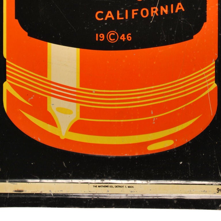 Large NESBITT'S of California Sign, 1946 2