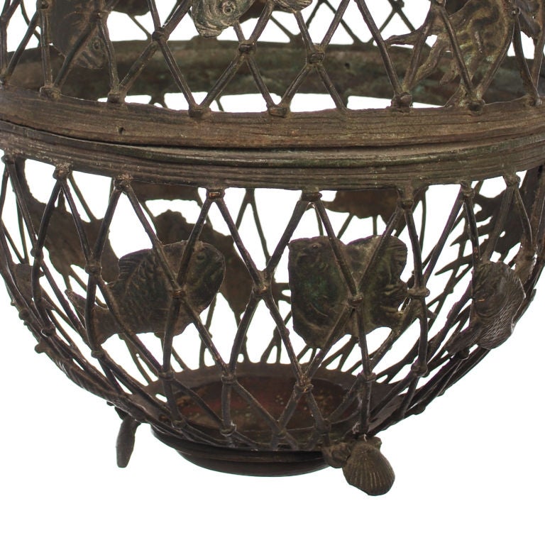 20th Century Japanese Bronze Lantern, circa 1920