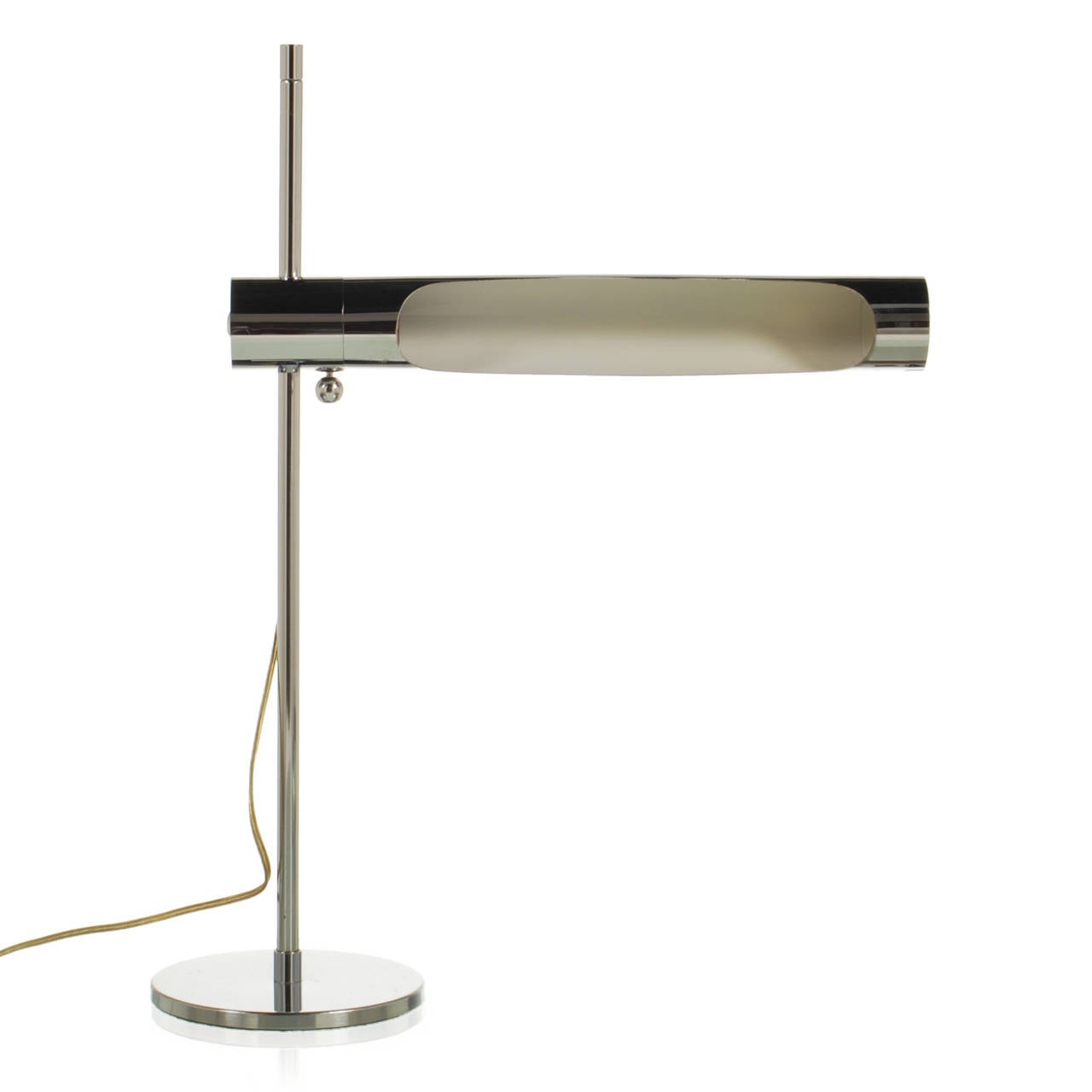 Mid-Century Modern Vintage Pair of Chrome Desk Lamps