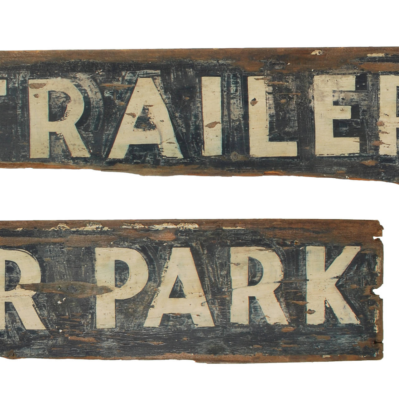 American Standard Trailer Park Vintage Wood Sign
